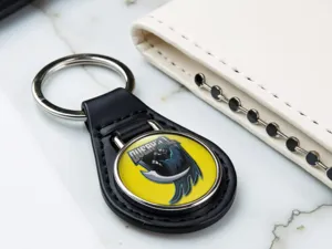 Designer Keyring Design Style Leather Force